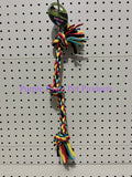 ~PAW PLAY / DOG TOY / STRETCH ROPE / 3 KNOT / 38CM~