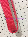 ~BEAU PETS / DOUBLE NYLON / DOG LEAD / 20MM x 120CM / RED / WITH CLIP~