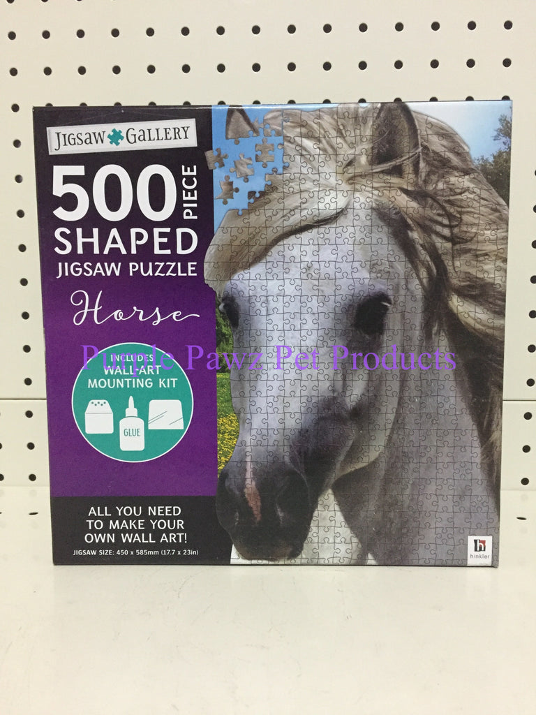 ~SHAPED / 500 PIECE / HORSE / JIGSAW PUZZLE~