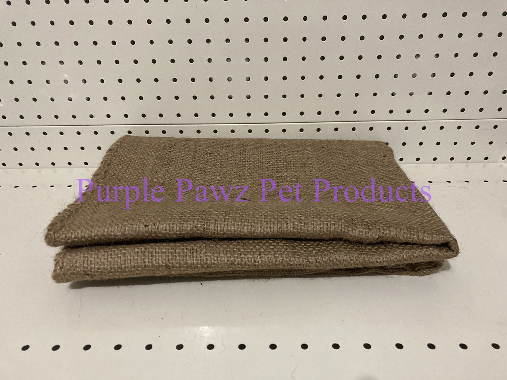 ~DOG BED COVER / HESSIAN / LARGE~