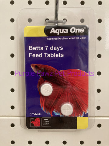 ~AQUA ONE / BETTA / 7 DAY / FEED TABLETS~