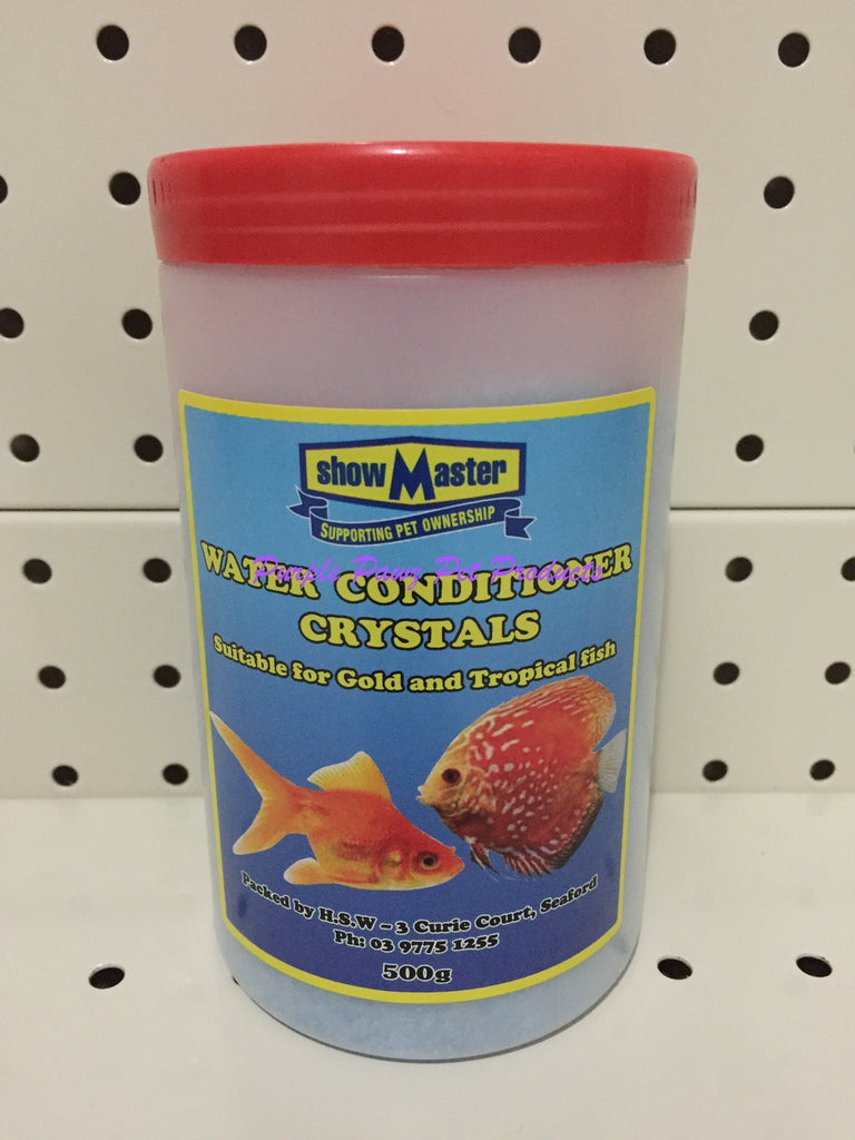 ~SHOWMASTER / WATER CONDITIONER / CRYSTALS / 500G~