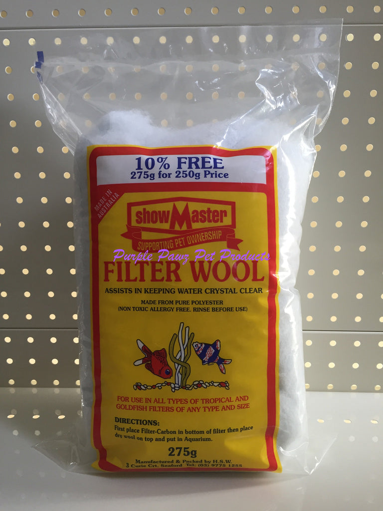 ~SHOWMASTER / FILTER WOOL / 275G~
