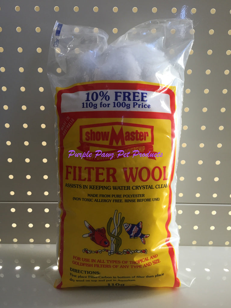 ~SHOWMASTER / FILTER WOOL / 110G~