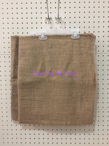 ~2 x BED COVER / HESSIAN / SMALL / 29" x 18"~