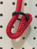 ~BEAU PETS / SLIP / DOG COLLAR / LUX ROPE / RED / 4 SIZES~